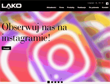 Tablet Screenshot of lako.pl